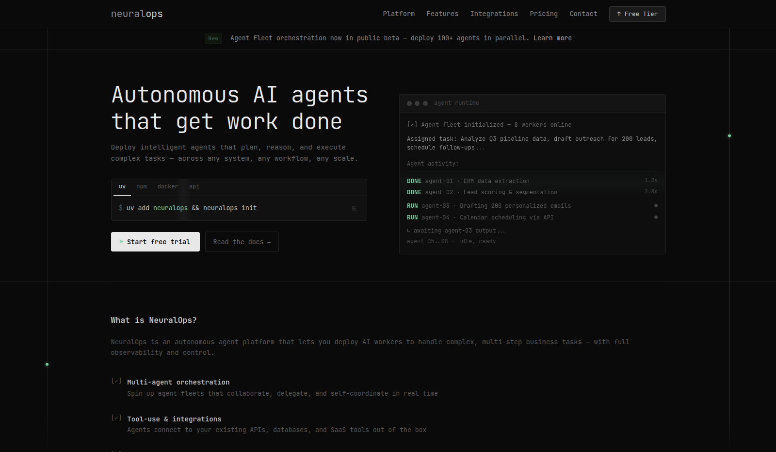 NeuralOps