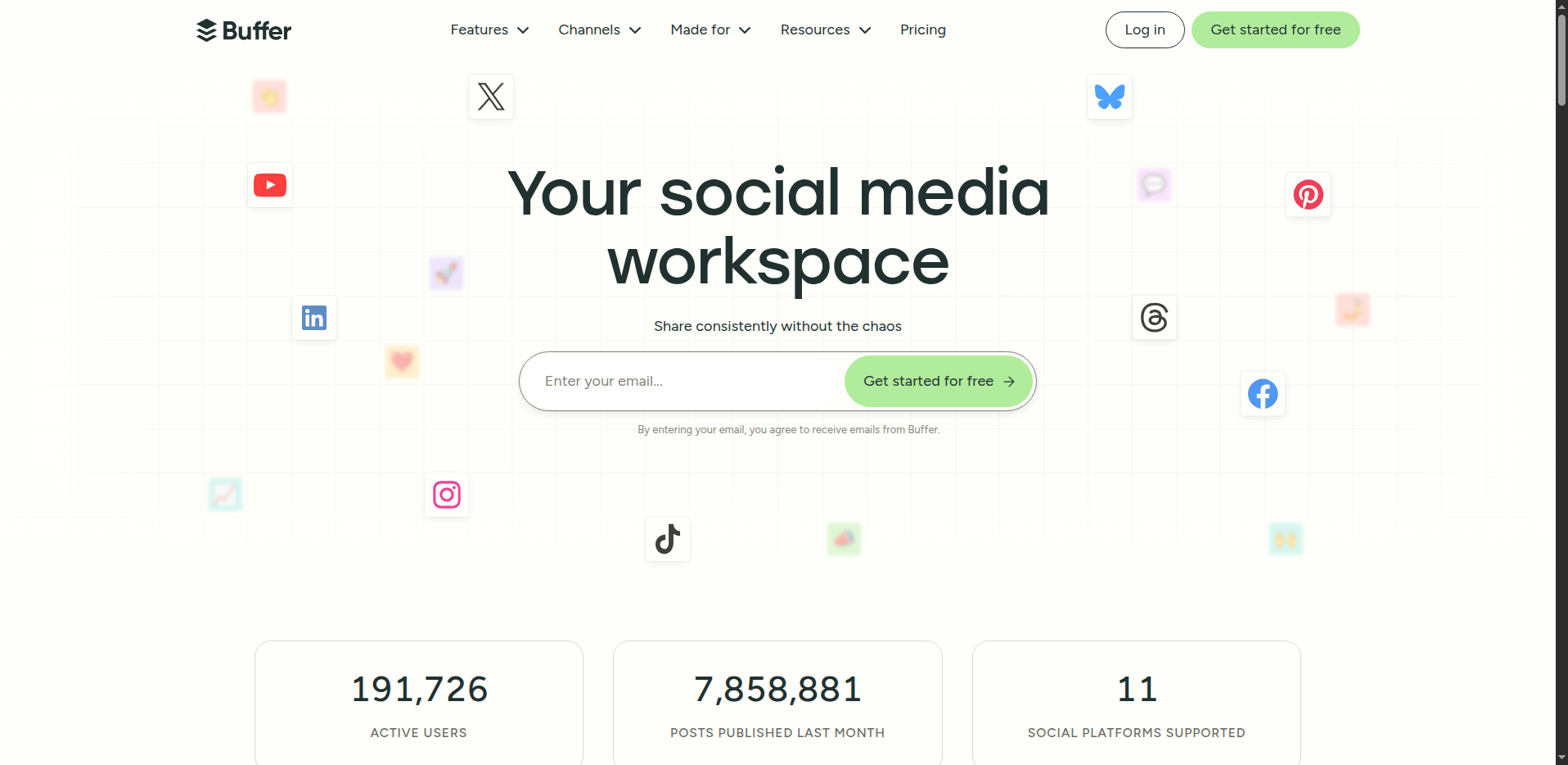 Buffer preview