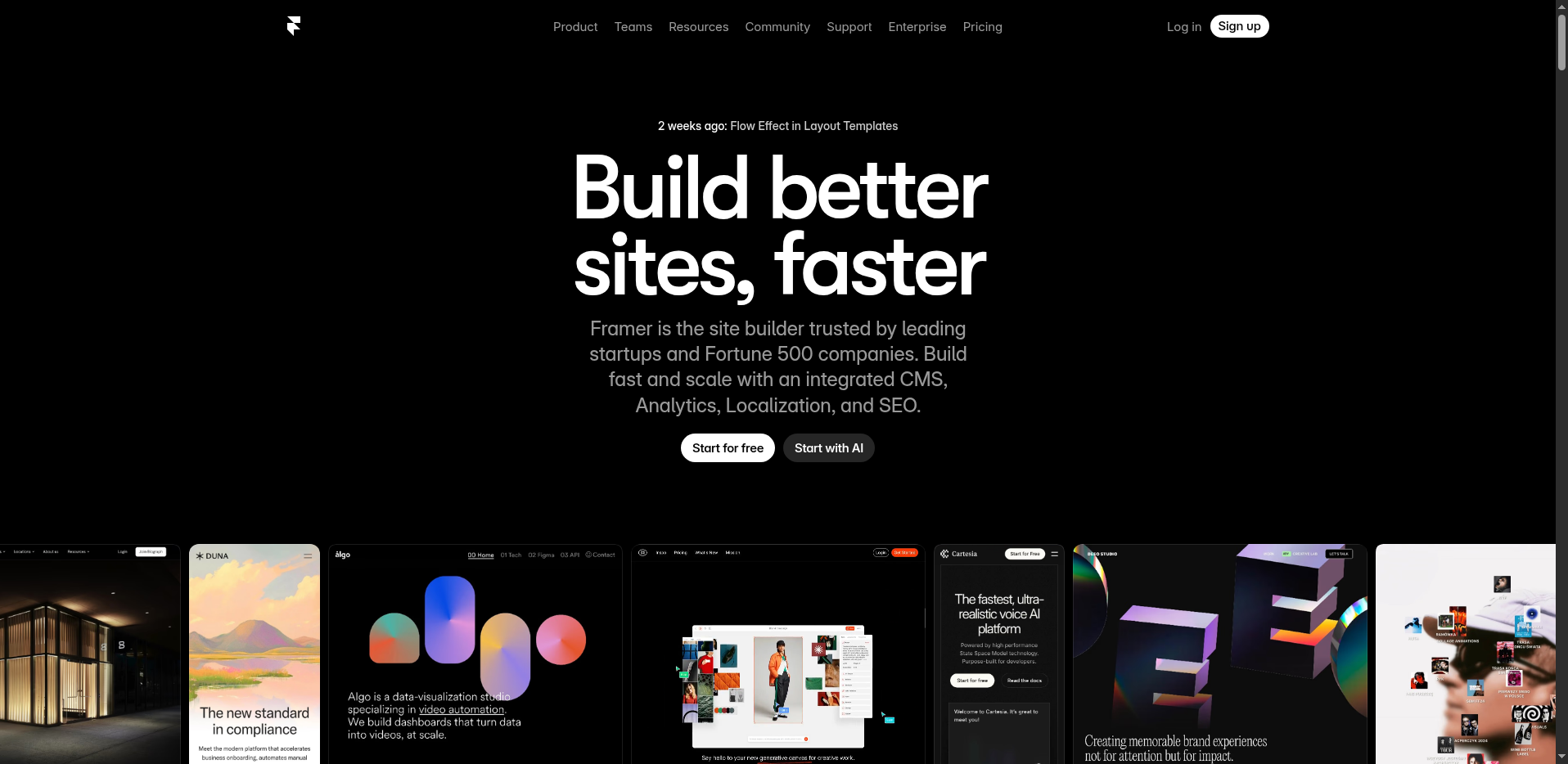 Framer preview